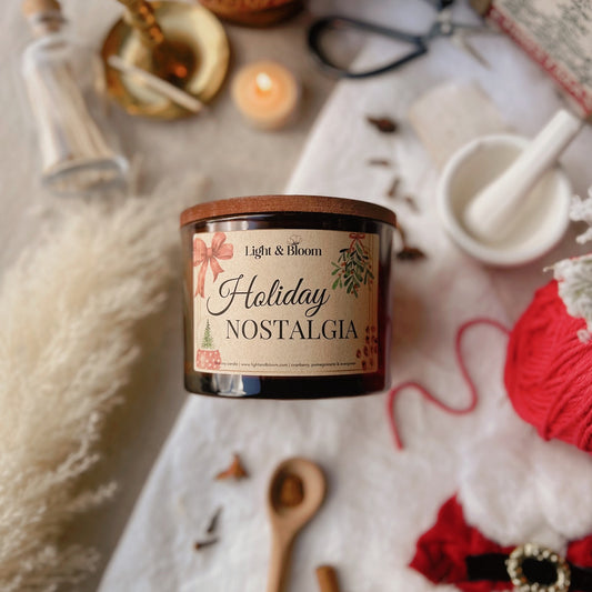 16oz Holiday Nostalgia • cranberry, pomegranate & evergreen